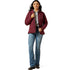 Ariat REAL Crius Insulated Ladies Jacket - Windsor Wine